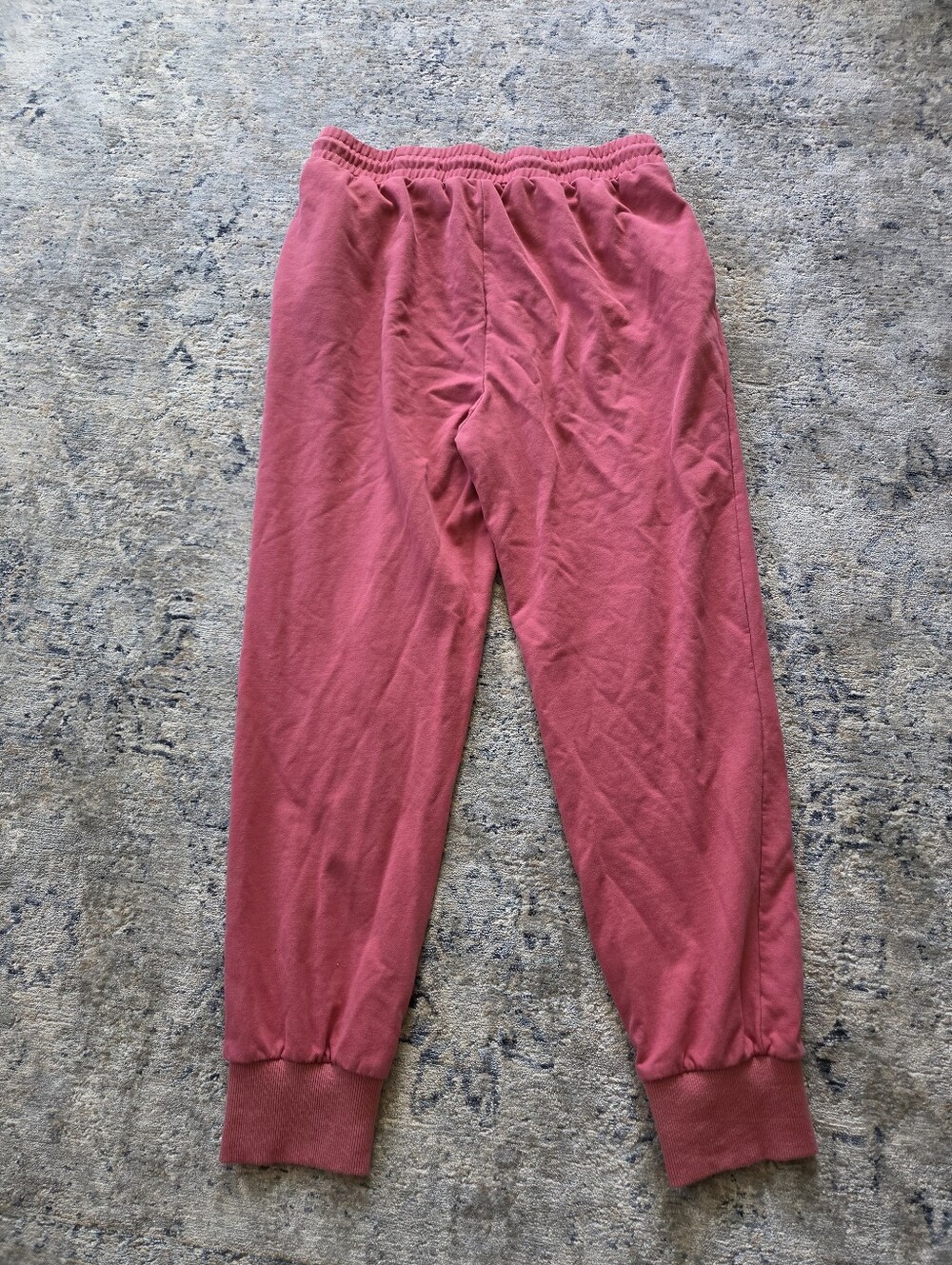 Cozy Pink Drawstring Jogger Pants - Picture 2 of 3